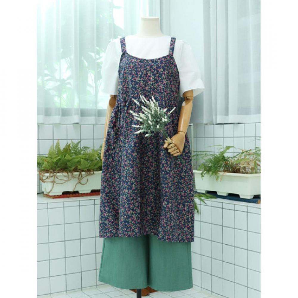 Shop DomeStic Women S Flower floriSt Apron Apron Ena Wap 0960 Blue