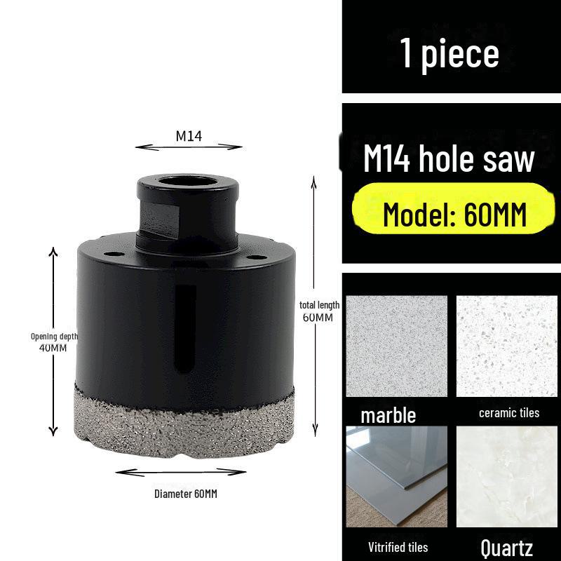 Diamond Marble Angle Grinder Drill Hole Expander for M14 Quartz Granite Tile Stone