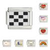 Italian-Style DIY Jewelry Bracelets: Cross-Border Spot Goods with Classic English Patterns, Various Styles