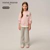Teenie Weenie Kids' Girls' Loose Straight Cotton Sweatpants
