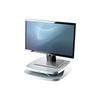 Fellowes Monitor Riser Stand - Adjustable In 3 Heights - Up To 36kg - Cable Organizer - Grey Color-91456