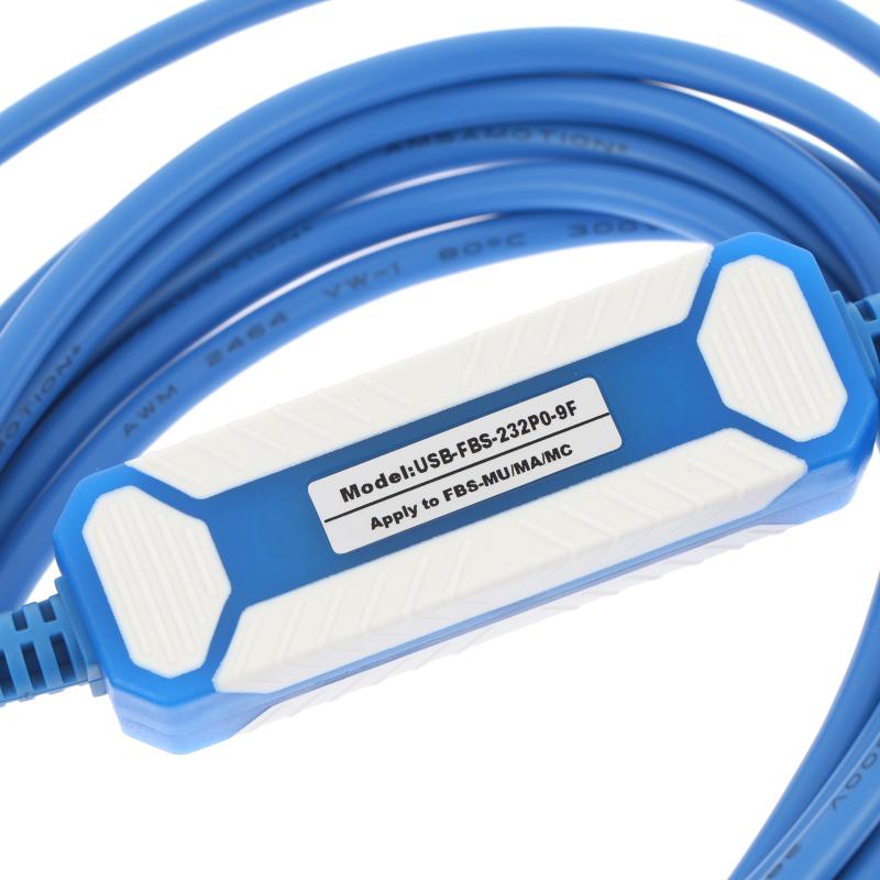 USB To FBS PLC Programming Cable Plug and Play Stable Data Cord for FATEK FBS B1Z Series Workshop Maintenance