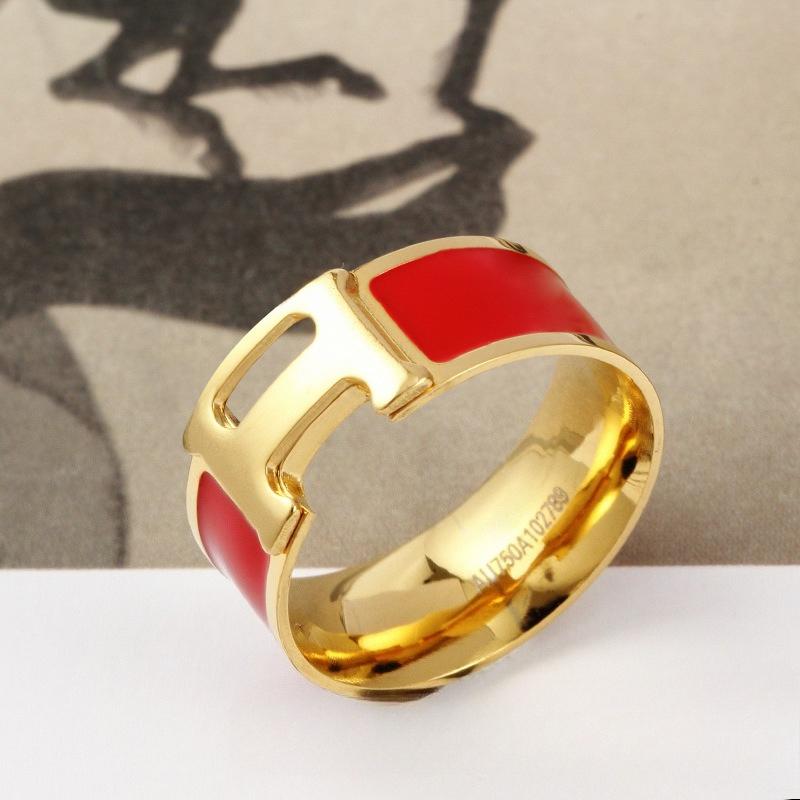 2025 Pierścionek z literą Nieblakujący Damski Pierścionek dla pary Modny Wszechstronny Bransoletka z literą