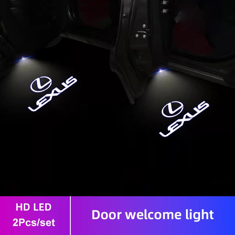 

Автомобильные Проекционные Лампы HD LED Автомобильные Дверные Приветственные Огни Аксессуары Для Lexus F-SPORT ES RX NX LS UX LM LX GX LC RZ IS CT GS RC HS