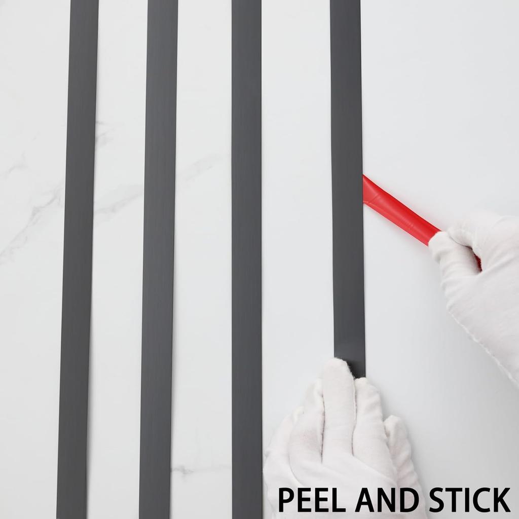 1roll 5mX3cm Edge Decorative Strip Wall Sticker Home Decoration TV Background Wall Decoration Wall Sticker