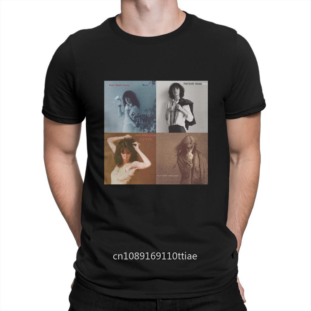 Nuova T-shirt di Patti Smith per Uomo Stagione Quattro Pattyi Girocollo T-shirt Base Hip Hop Regalo Abbigliamento Streetwear
