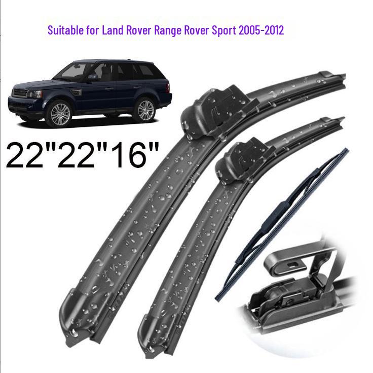 

Щетки стеклоочистителя и резиновые ленты для 2005-2012 Land Rover Range Rover Sport Переднее и заднее стекла Rear wiper (1 unit)