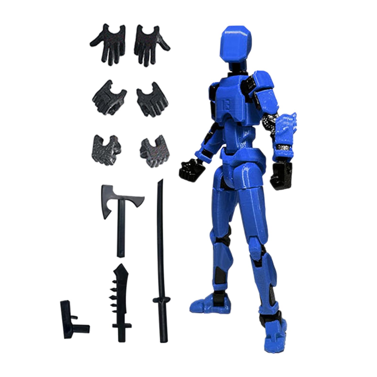 

1Pcs 13 Joints Figurine Articulate Movable Dummy Doll Diy Assembly Plaything 3D Printed Action Figurine Stop Motion Animation Dummy