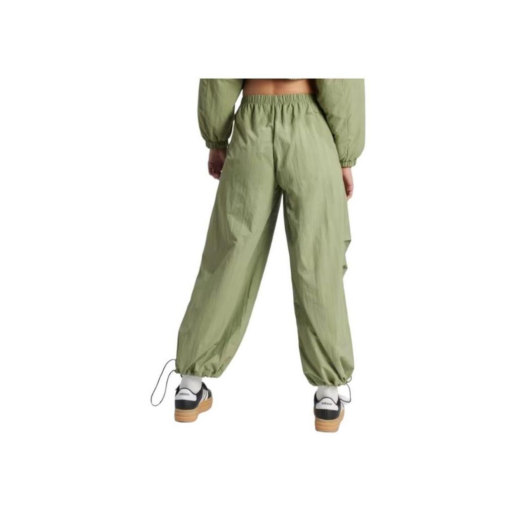 adidas City Escape Gewebte Fallschirmhose Zeltgrün Damen IW5205