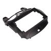 Navigation Panel Frame Trim ABS Dashboard Cover 2 Din Replacement for Mazda 2 2007?2013