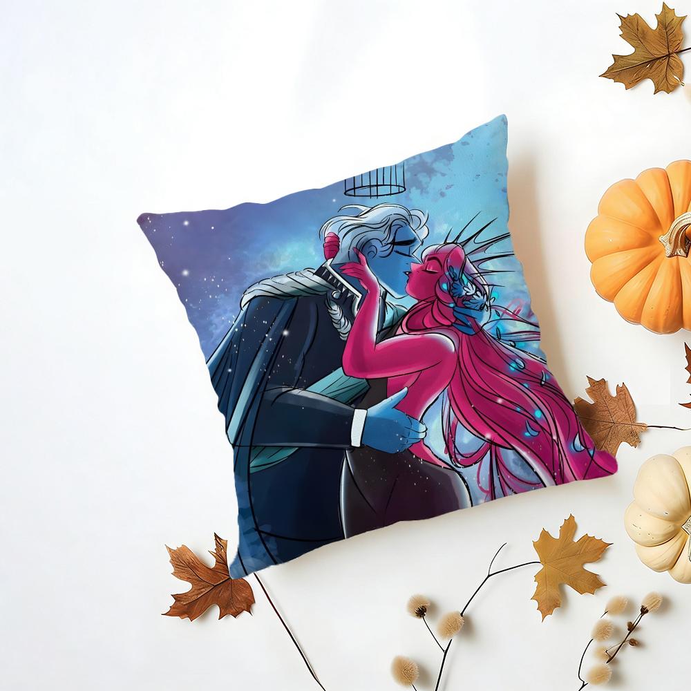 Fantasy Casual Myth Modernized LLore Olympus Cushion Cover Washable Linen Pillowcase Soft for Daily Sofa Bed Home Room Decor