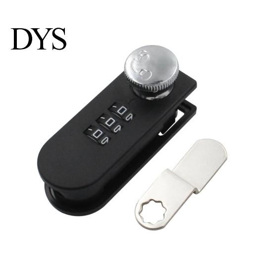 Drawer Lock Combination Thickened Latch Scroll Wheel Code Simple Operation 3 Dial Group Password Single-opening Cabinet Locks Home Supply Number