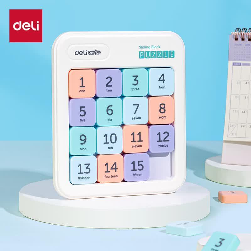 Deli Macaron Magnetic Klotski Puzzle