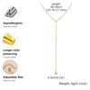 2025 New Simple Long Imitation Pearls Back Necklace for Women Sexy Tassel Pearl Harness Bikini Chest Chain Body Jewelry Gift