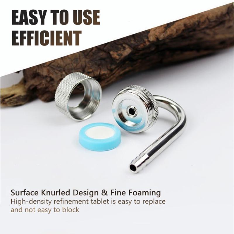 Akvarium Fisktank CO2 Atomizer System Diffusor Koldioxidreaktor Vattenväxt CO2 Bubbelatomizer Vattenväxter Verktyg