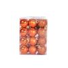 24PCS Christmas Balls Christmas Tree Decorations Xmas Ornaments Polystyrene Ball USA New Year Gifts Noel Navidad Home Decor
