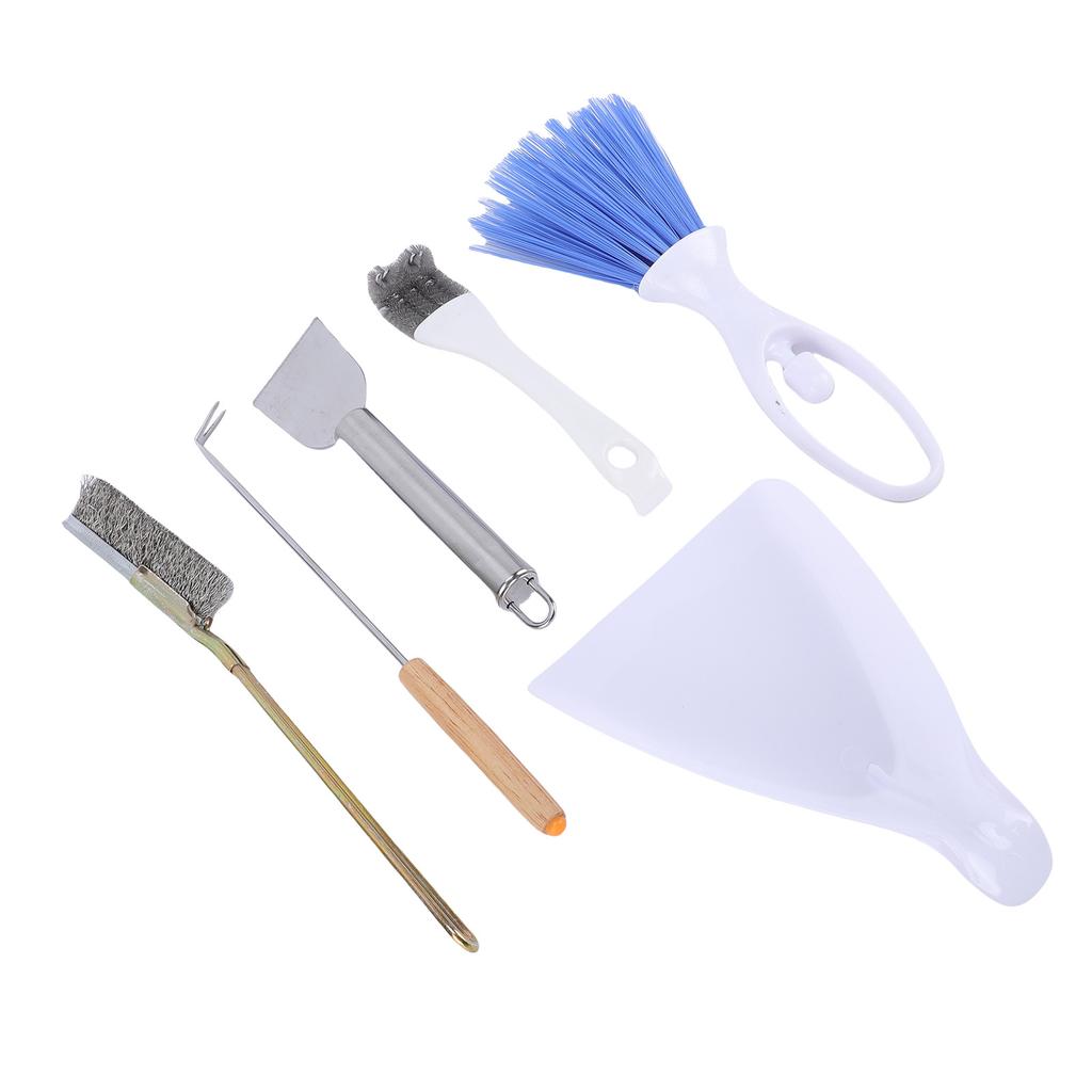 Avian Cage Cleaning Tool Kit, Professional Sweeping Tools with Professional Brushes for Bird Cage Cleaning