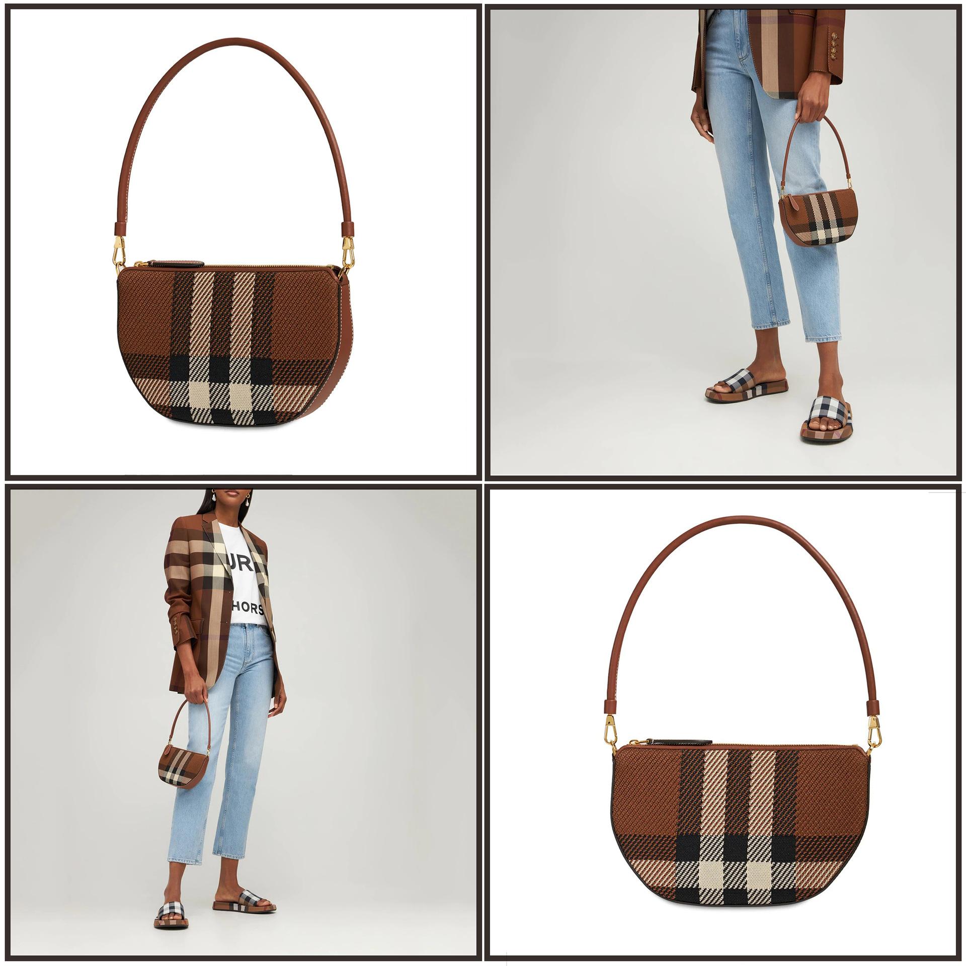 

Нишевый дизайн, сумка подмышку, ручное плетение, кожаная сумка, премиальная сумка size 16X24X10cm