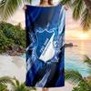 TSG Hoffenheim FC Aufdruck Schnelltrocknendes Strandtuch Mikrofaser Saugfähig Tragbar Reise Schwimmtuch
