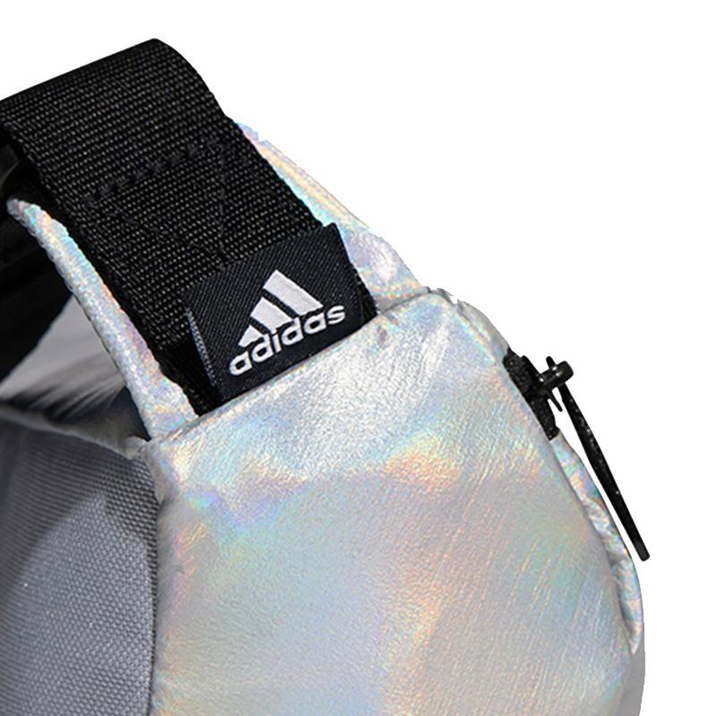 New Adidas Polyamide Crossbody Bag Shoulder Bag Unisex Light Silver & Black HP1495
