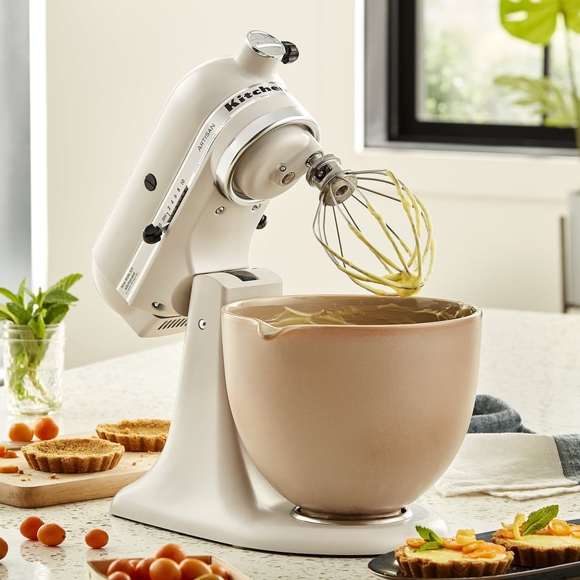 Kitchenaid Artisan 5Ksm175 4,8L Küchenmaschine Kitchenaid Farbe: Sahne