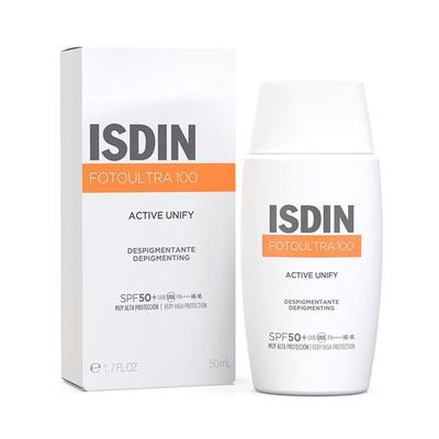 Isdin FotoUltra Active Unify Creme Solar Facial Despigmentante FPS50+ / 50ml