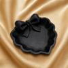 3D Printed Bow Jewelry Tray, Heart Shape Ring Dish, Entryway Table Trays, Decorative Trinket Dish, Jewelry Organizer Tray for Rings Necklaces