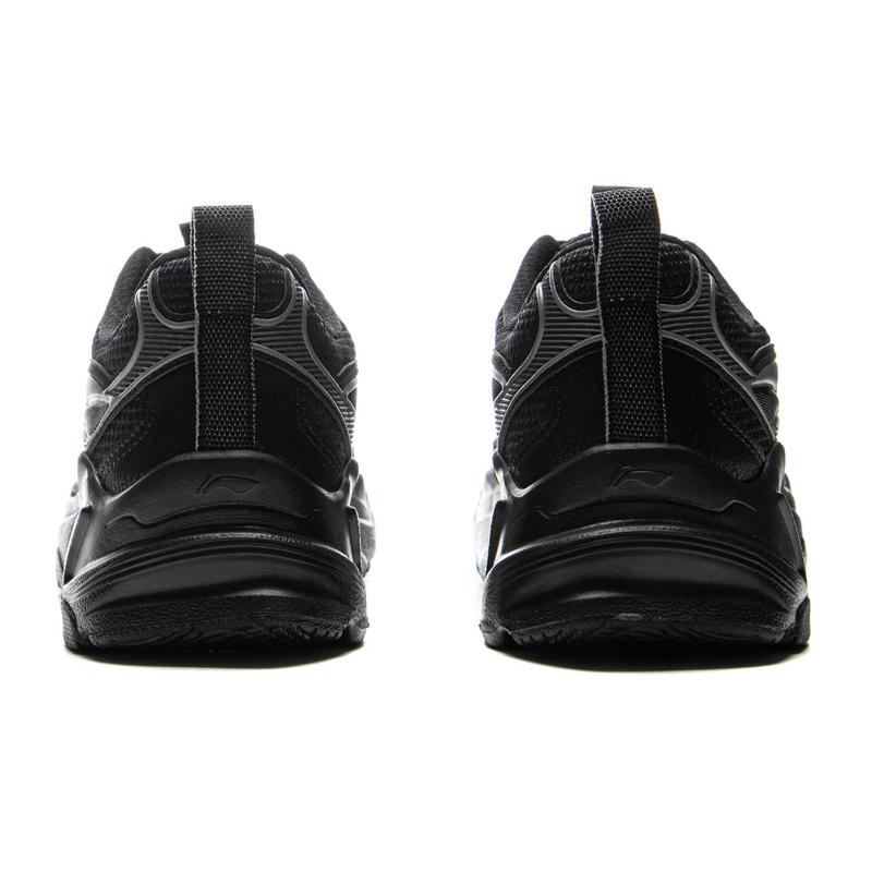 New LiNing Wear Resistant And Lightweight Low Top Casual Shoes Women's Cool Black AGCU546-6