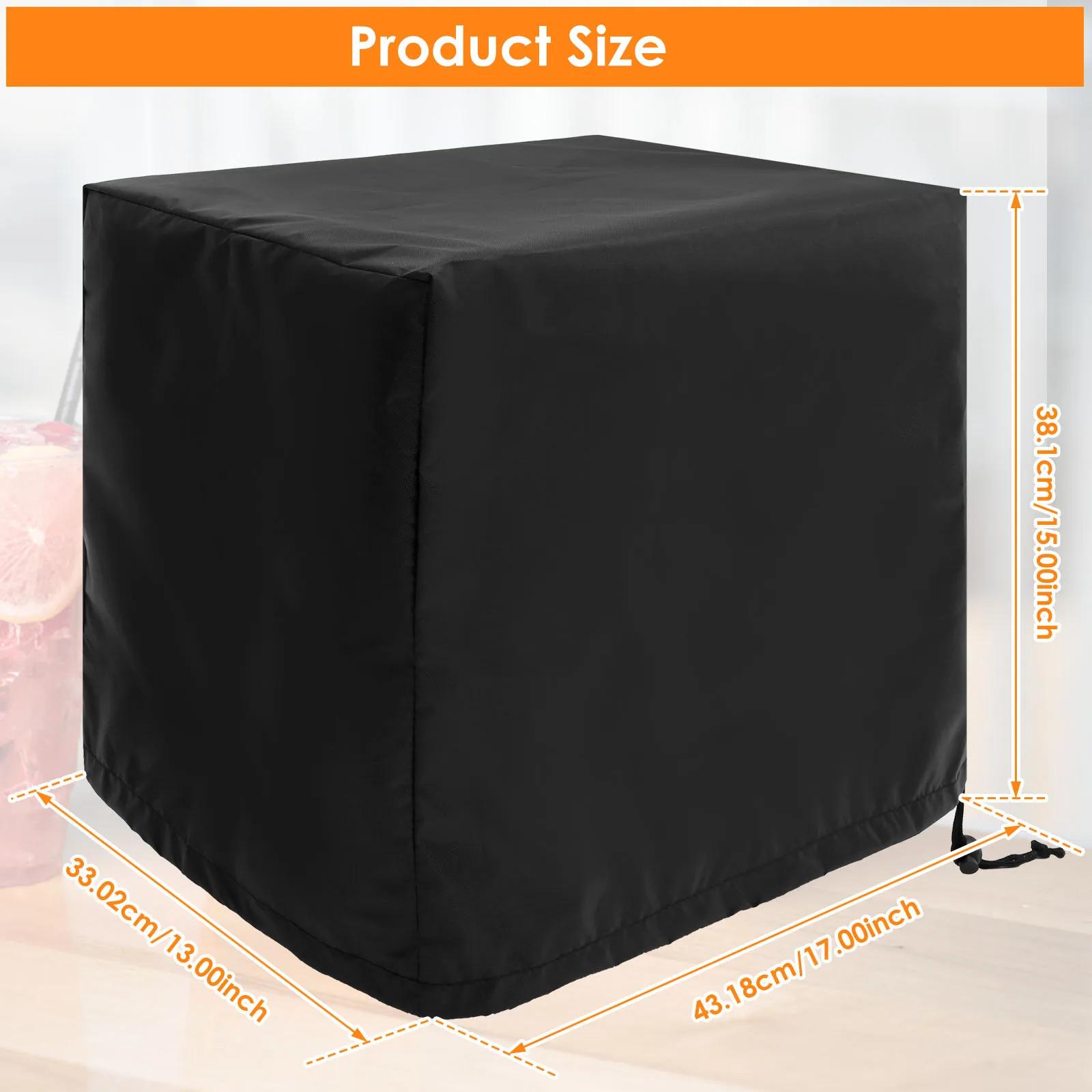 

Ice Maker Dust Cover Waterproof Small Home Ice Machine Protective Cover Oxford Cloth Wear Resistant Countertop Ice Maker Cover 13 x 17 x 15inch