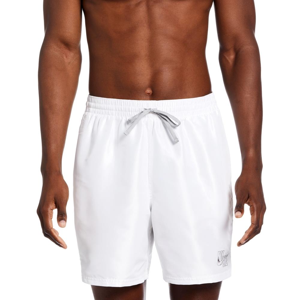 Nike SWIM Men'S Rash Guard New Essential Full Mesh Liner 7-Inch Bali Shorts Nessd450-100