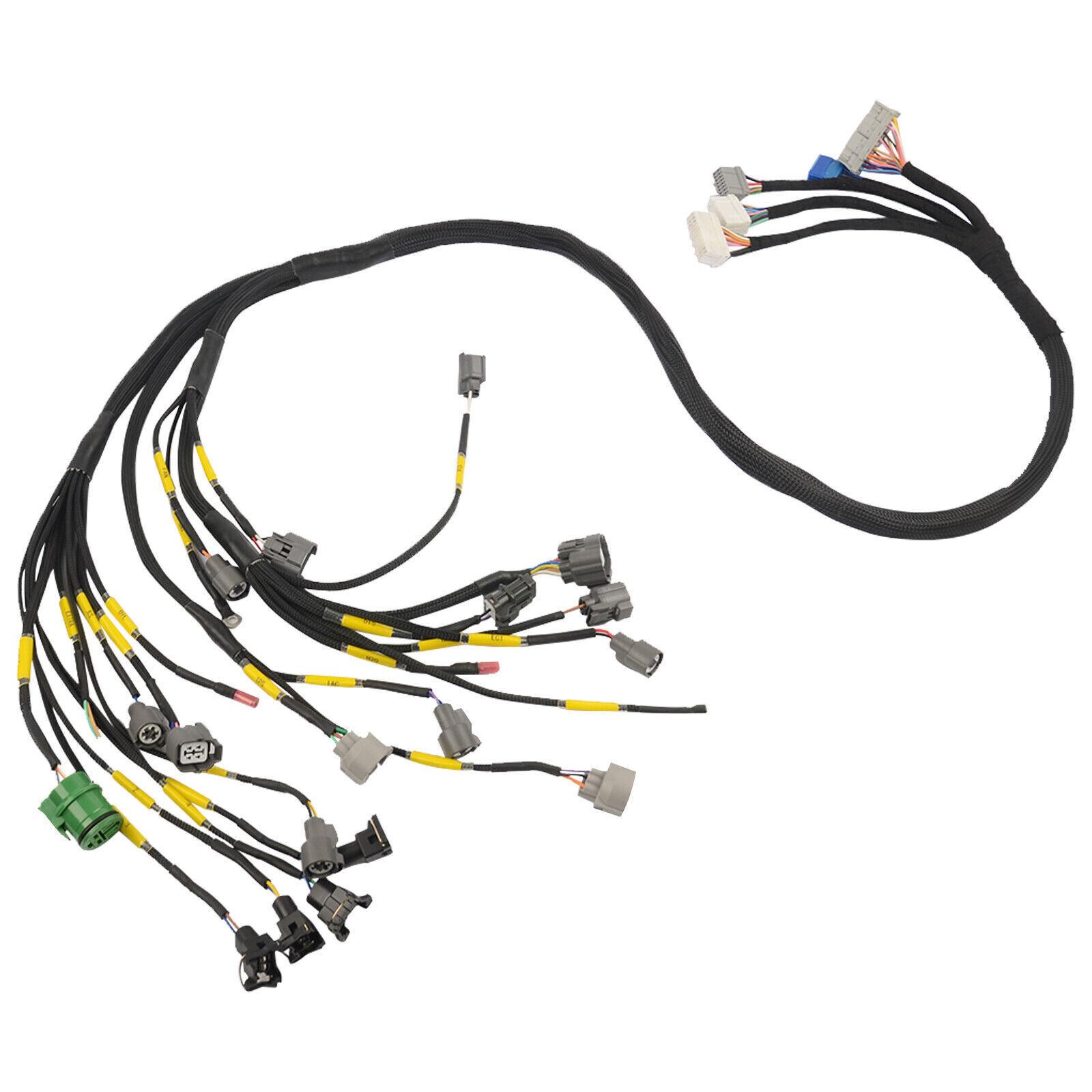 CNCH-0BD1-1 High Quality Tucked Engine Harness Budget D & B-series For 1992-1995 Civic Integra B16 B18 D16 чёрный