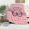 Classic Funny Energetic T TO US B Be Ar S Blanket For Soft Throw Blanket for Picnic Bed Sofa Home Bedroom Cozy Warm Comfortable