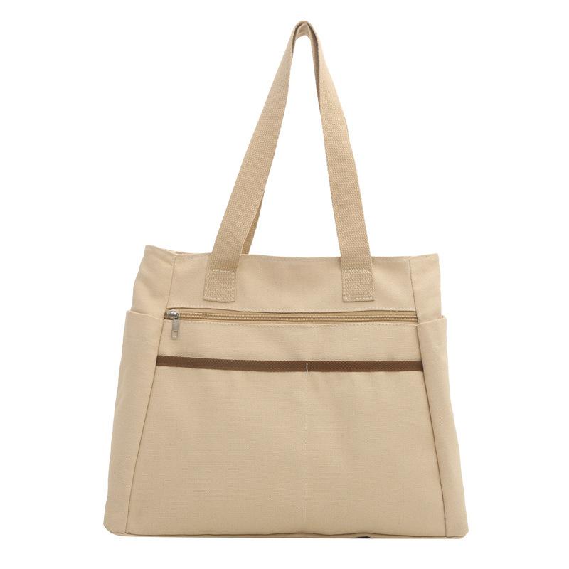 

2024 spring new large-capacity temperament versatile simple texture bag women s hand shoulder messenger women s bag хакі