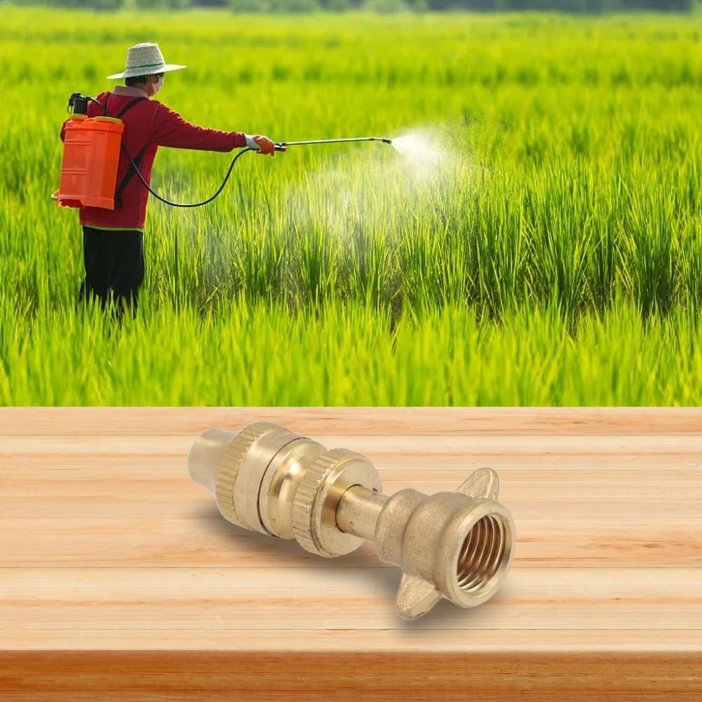 High Pressure Missile Nozzle Brass Straight Jet Nozzle Agriculture Farm Use