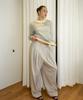 PROVO Tuck Wide Pants / Beige