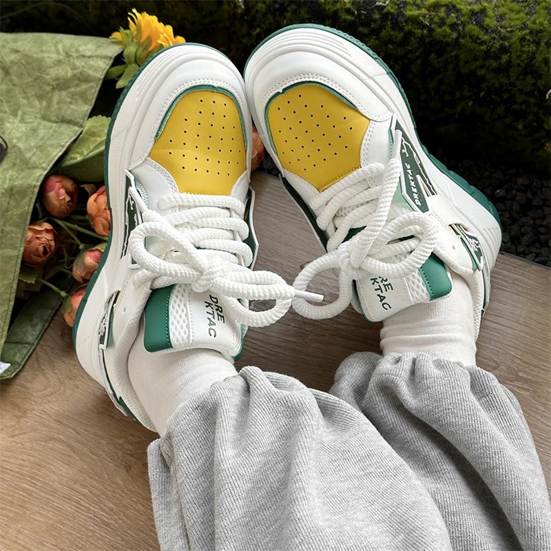 2025 Fashion Original Men Sneakers Couples Platform Skateboard Shoes Size 36-44 High-Quality Women's Sports Shoes Clunky Sneaker