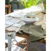 Lot de 3 serviettes de table "Gaïa" 40 x 40 cm "Gaze de Coton" - Gaïa Romarin