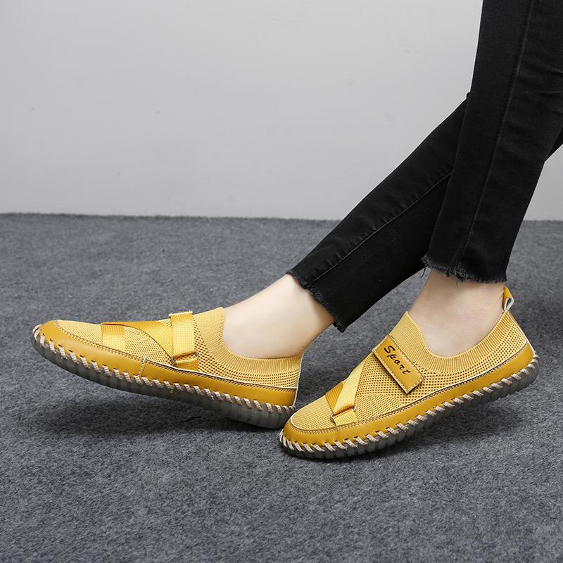 Fashion Men's Breathable Mesh Loafers 2025 New Casual Slip-On Shoes Non-Slip Lightweight Male Walking Shoes Men Fashion Summer Flats