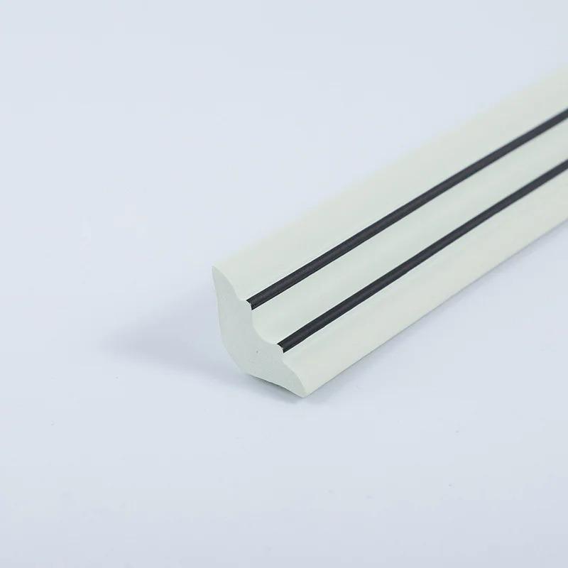 1 шт. Самоклеящаяся мягкая потолочная полоса Самоклеящаяся DIY Декоративная полоса для молдинга Края Кухня Ванная Комната Окно 2m