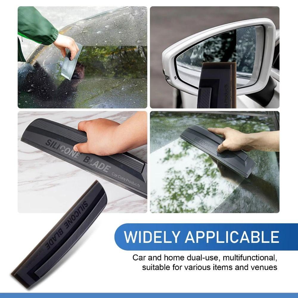 Non-Scratch Silicone Water Wiper Flexible Window Cleaning Tool Household Cleaning