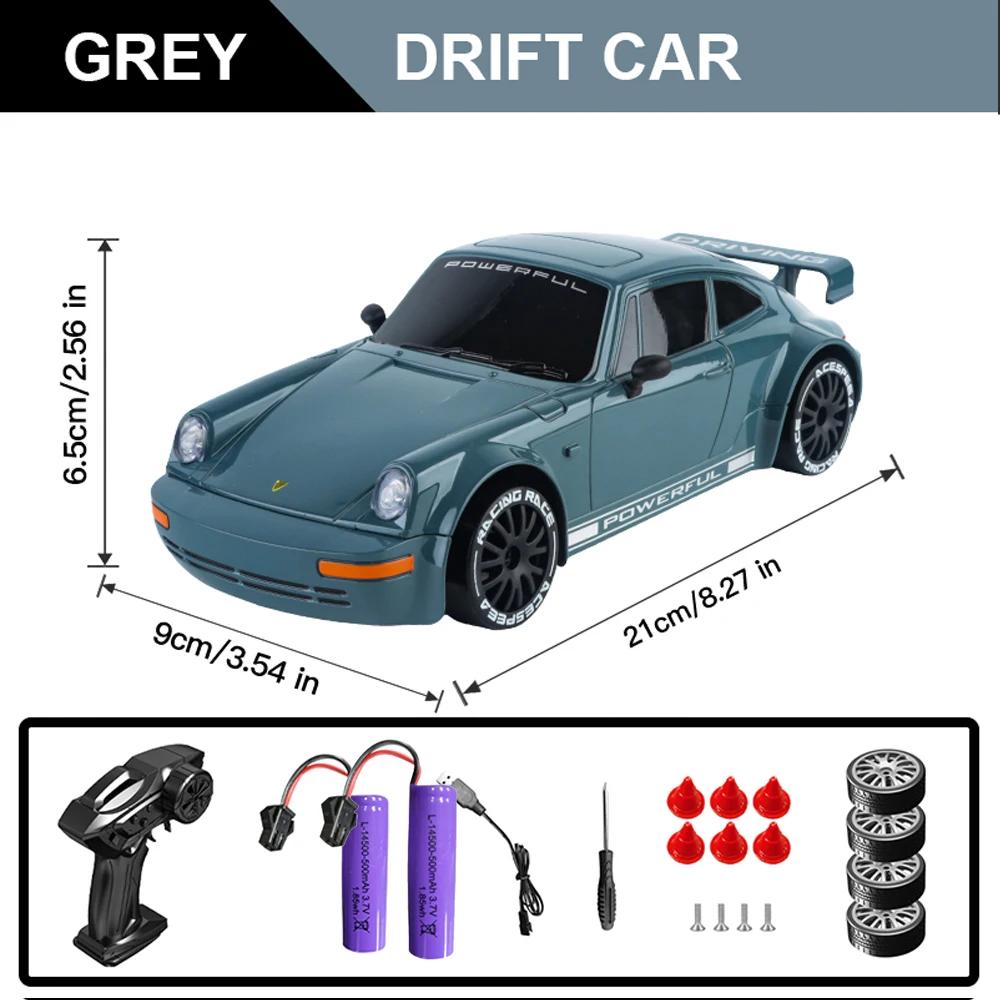 RC Drift Car 1/20 Kf27 Racing Competitive Vehicle 2.4G 4WD Drive Cars with Light 2.4G Remote Control Drifting Toy for Boys Gifts