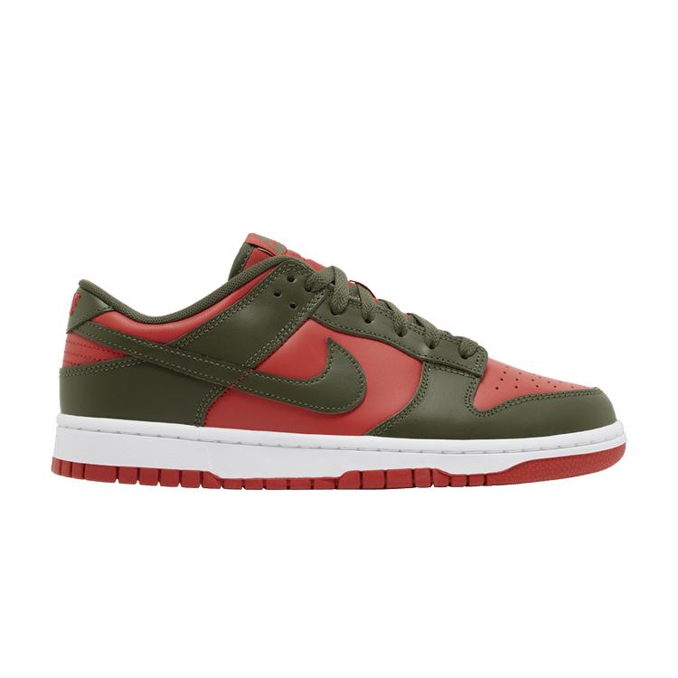Nike Dunk Low Мистический Красный Карго Хаки 44