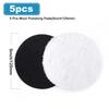 5 PCS 5 Inch Wool Polishing Pad Hook And Loop Buffing Wheel For Orbital Polisher Buffer Synthetic Polisher Wheel