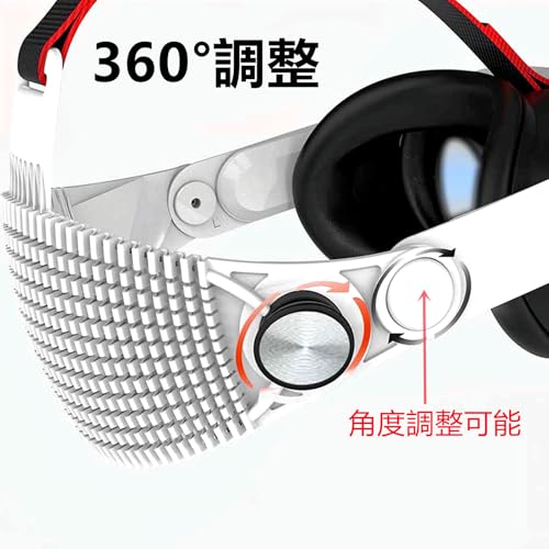 LICHIFIT Soft Head Strap for Meta Quest 3/3S, Comfortable, Soft Cushioned, Lightweight and Breathable, Replacement for Elite Straps, VR Hardware Acces