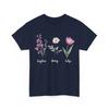 Subtle Floral Anti Trump Shirt Flowers Foxglove Daisy Tulip T Shirt