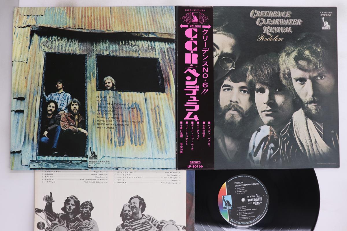 

LP Пластинка CREEDENCE CLEARWATER REVIVAL - Pendulum LP80166 LIBERTY 1970 Япония Оби Рок Б/У
