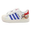 adidas Superstar 2 Comfort Closure I Chinesisches Neujahr Baby-Sneakers Weiß Wolkenweiß Semi-Kobaltblau JR8007