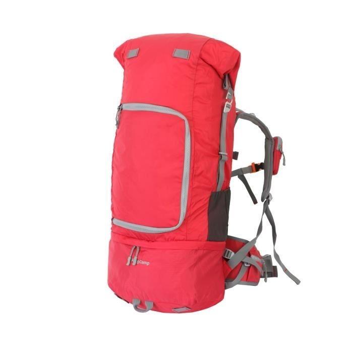 Buy King Camp Hiking Backpack Andros 65 65 Liters In Nylon Pu Red