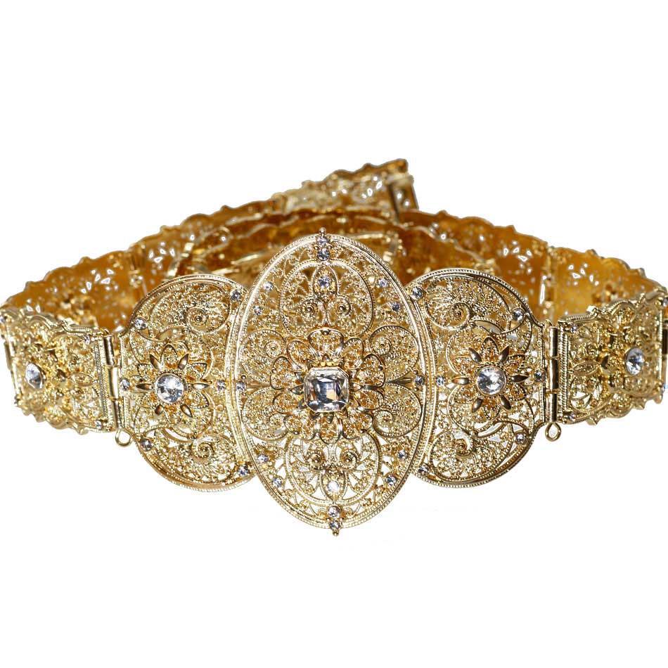 Buy Caucasus metal waist belt for women 