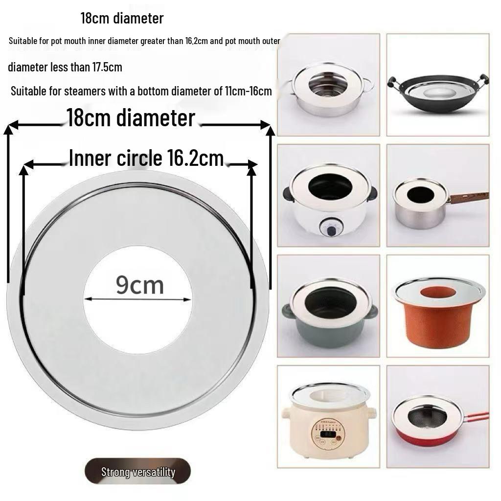 Bamboo Steamer Thickened Steaming Sheet for Wok, Milk Pot, Casserole, and Soup Pot